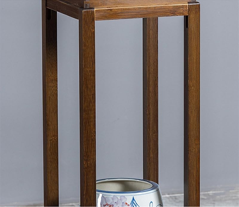 天然木 花台 鉢置き台 ガーデニング プランタースタンド 2Way